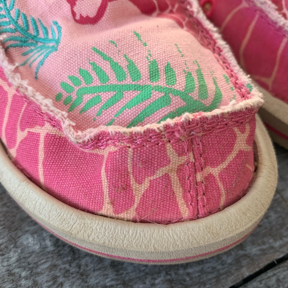 Sanuk Girls Sidewalk Surfer Giraffe Print - Picture 15 of 15